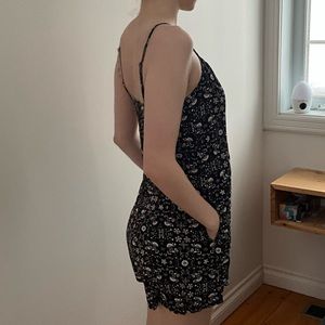 Garage extra small romper floral